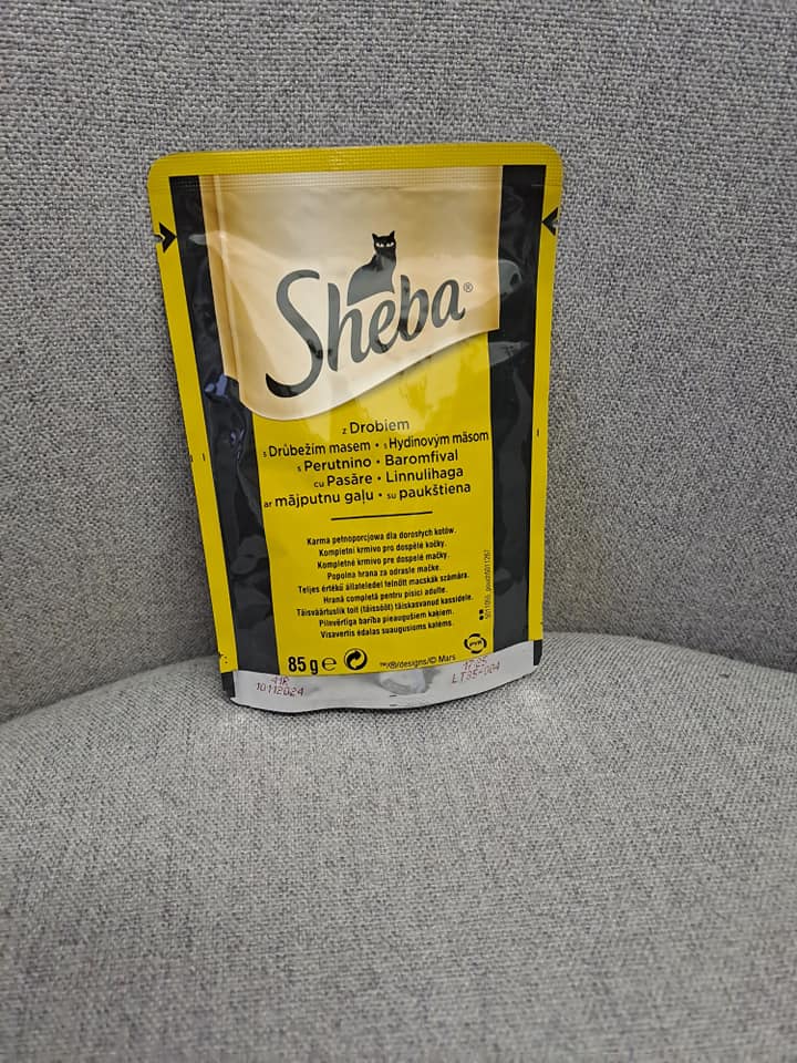 Sheba Delicacy kapsička pro kočky drůbež 85