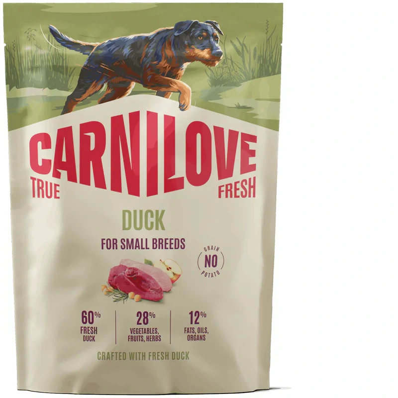 Carnilove true fresh granule pro psy kachna 4 kg