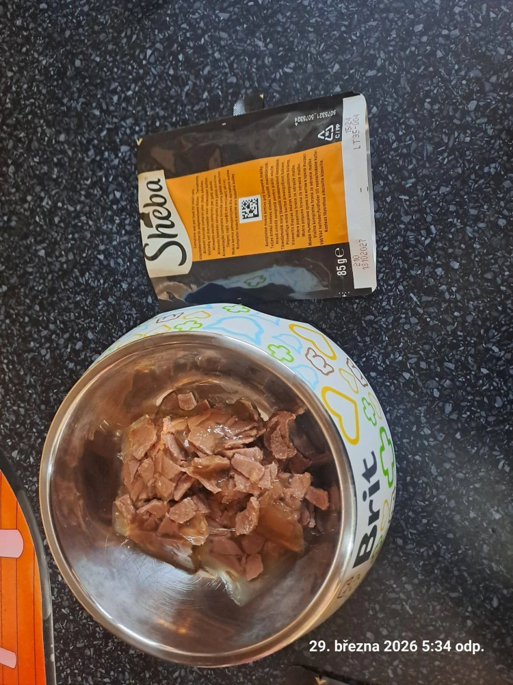 Sheba Delicacy kapsička pro kočky krůta 85 g