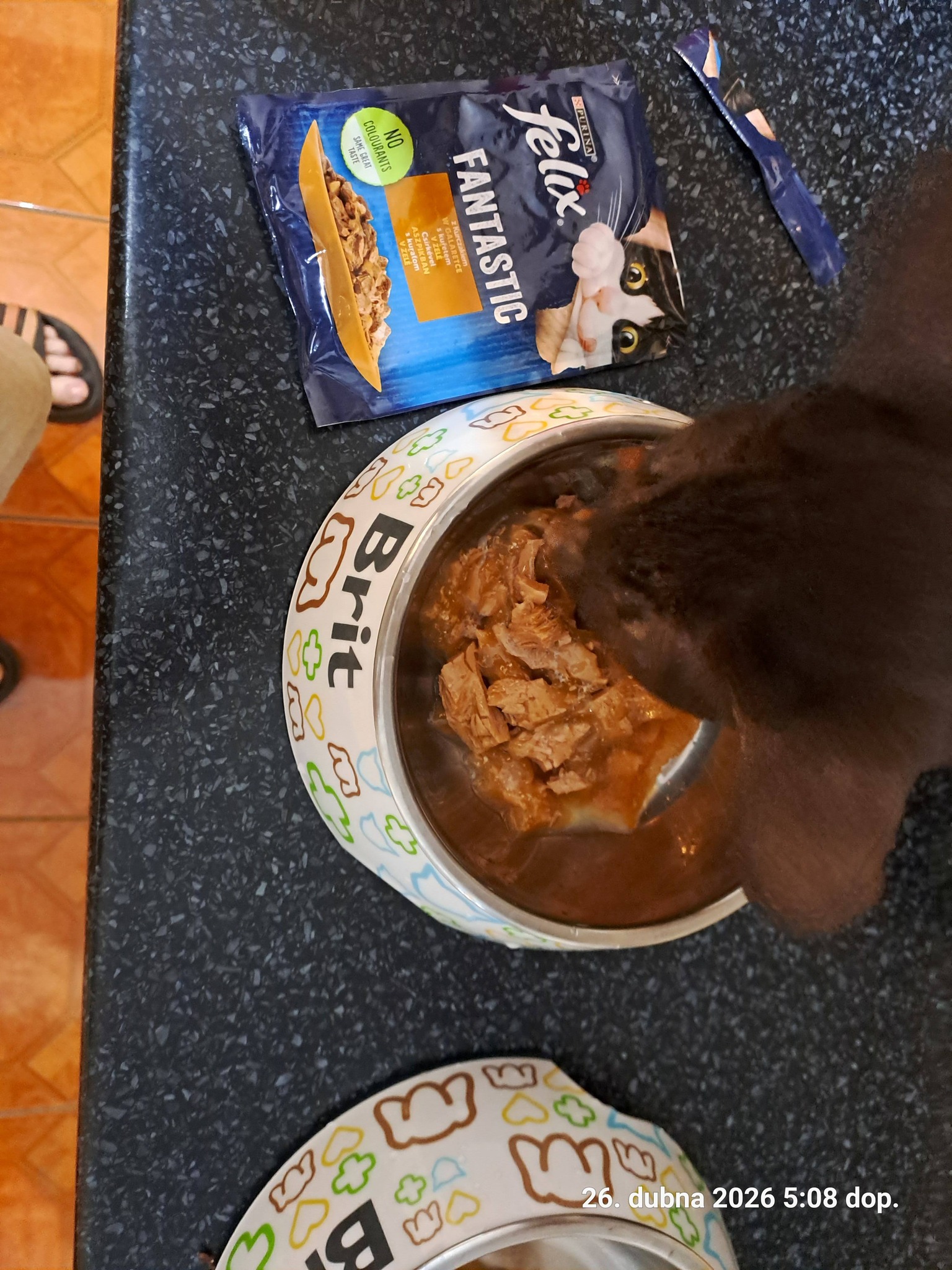 Felix Fantastic kapsička pro kočky kuře v želé 85 g