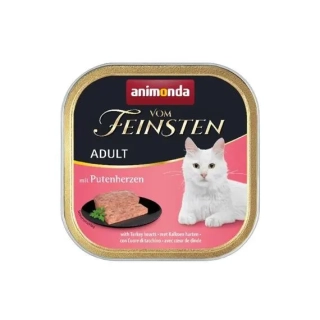 Animonda paštika Adult pro kočky krůtí srdíčka 100 g