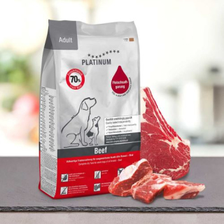 Platinum Adult granule pro psy hovězí 5 kg