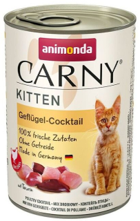 Animonda Carny Kitten konzerva pro koťata drůbeží koktejl 400 g