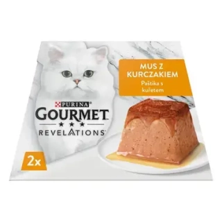 GOURMET™ Revelations pro kočky s kuřetem a omáčkou - 2*57 g